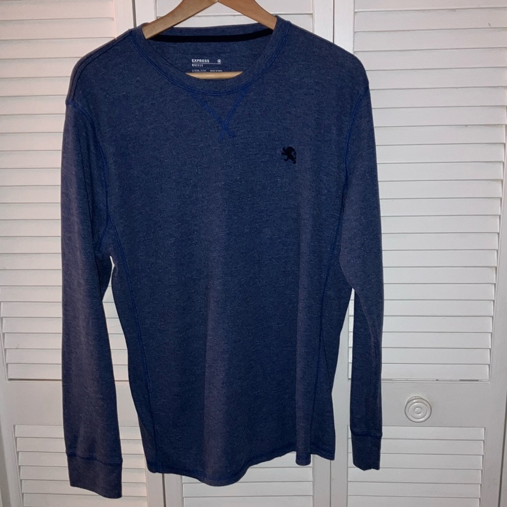 Express waffle long sleeve shirt